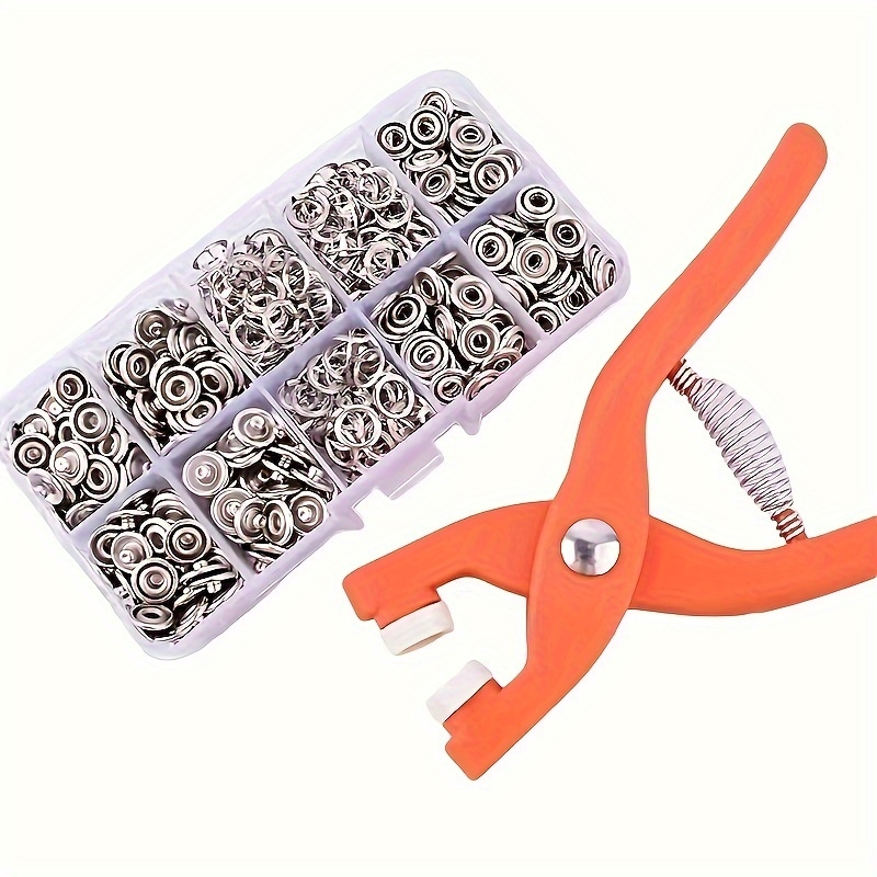 Snap Fastener Set - 50 zestawów ręcznych szczypiec do zatrzasków