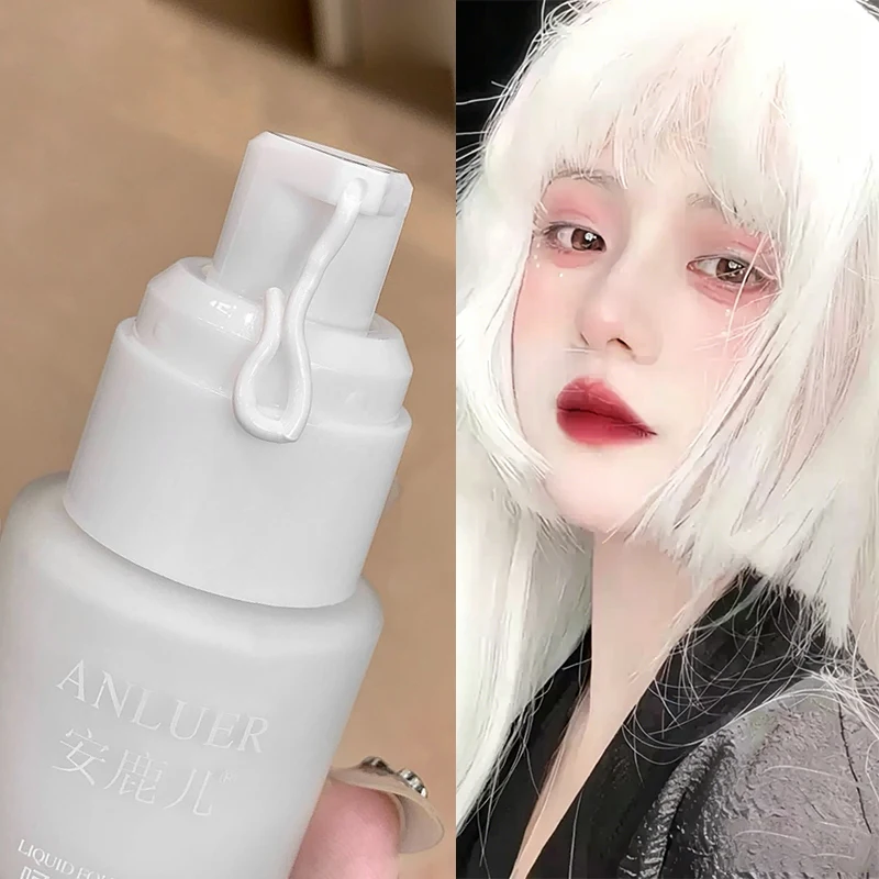 Cosplay Prop Primer - Matujący biały płynny podkład do makijażu,