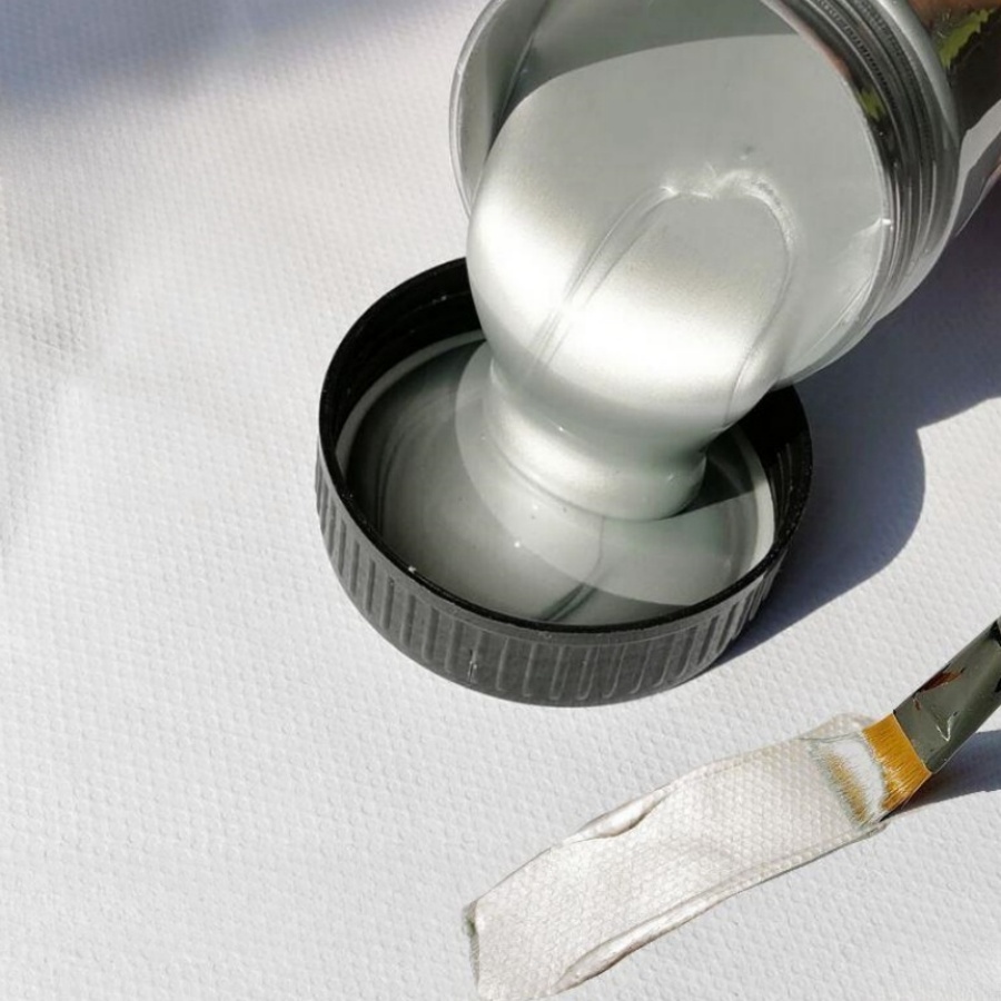 Metallic Spray Paint - Farba akrylowa srebrna metaliczna perłowa 50/100/300ml