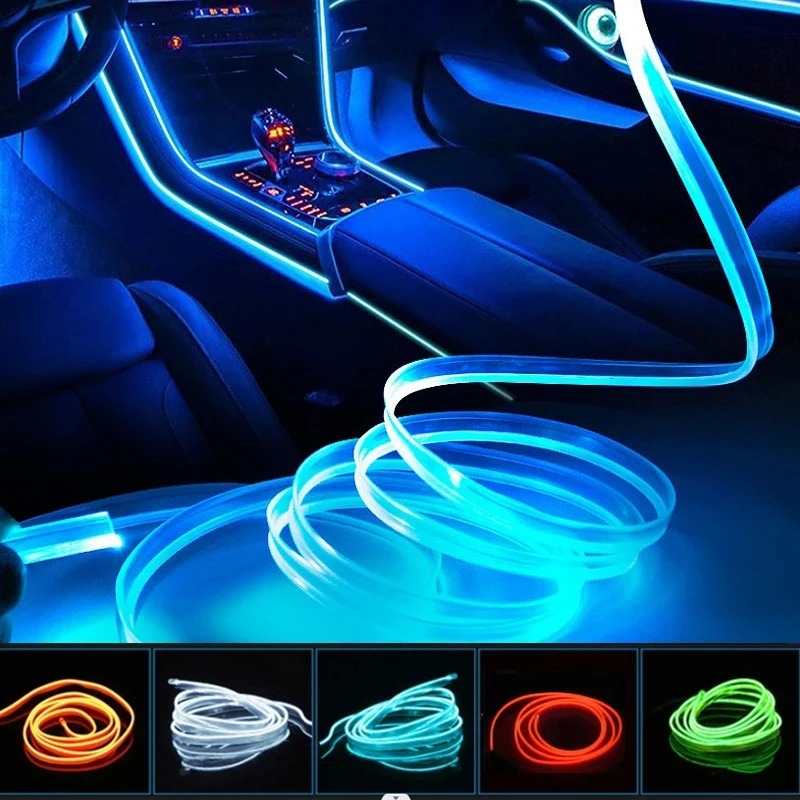Led El Wire - Środowisko samochodowe El Wire LED USB
