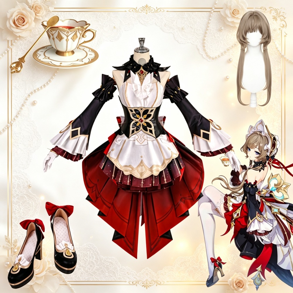 Prop Para Cosplay - Genshin Impact Sandrone Marionetka Kostium Cosplay