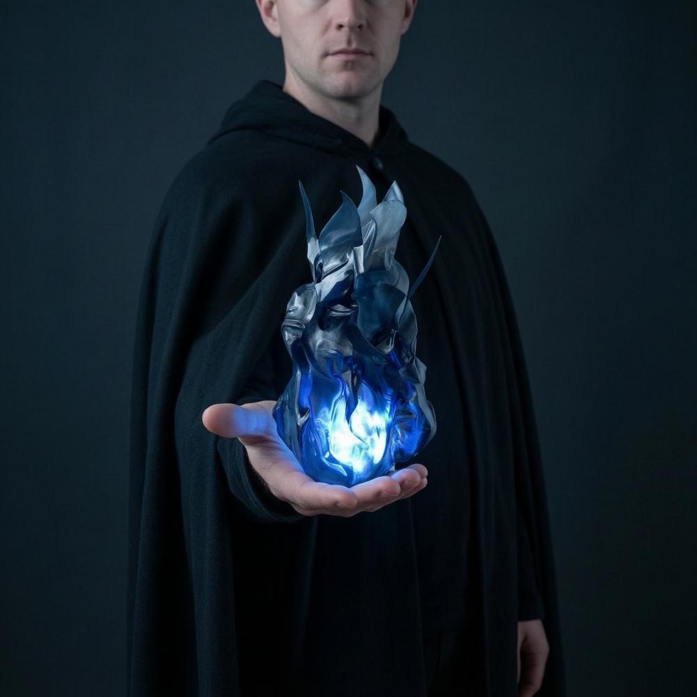 Symulowany płomień, ręczny rek – Cosplay Fireball Prop recenzja i cena