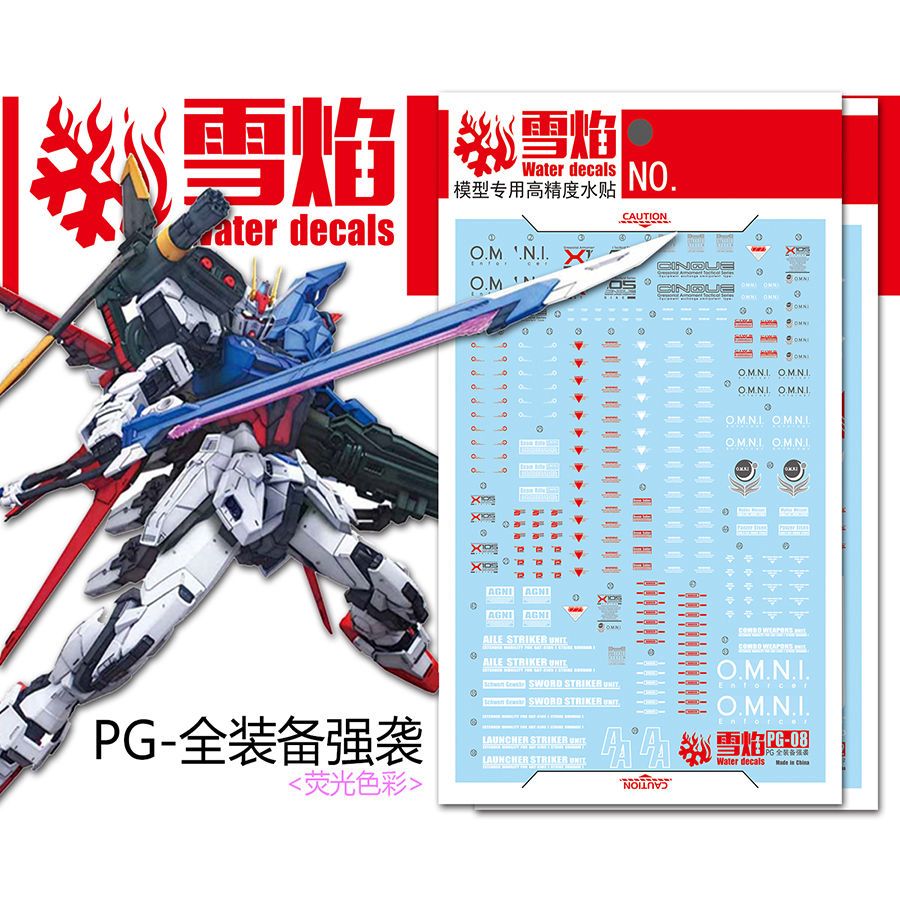 Naklejki fluorescencyjne Snowf – Bandai Gundam Hg recenzja i cena