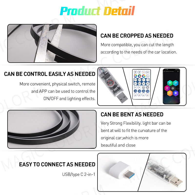 Vegetting 140cm Samochodowe oś – Led El Wire recenzja i cena