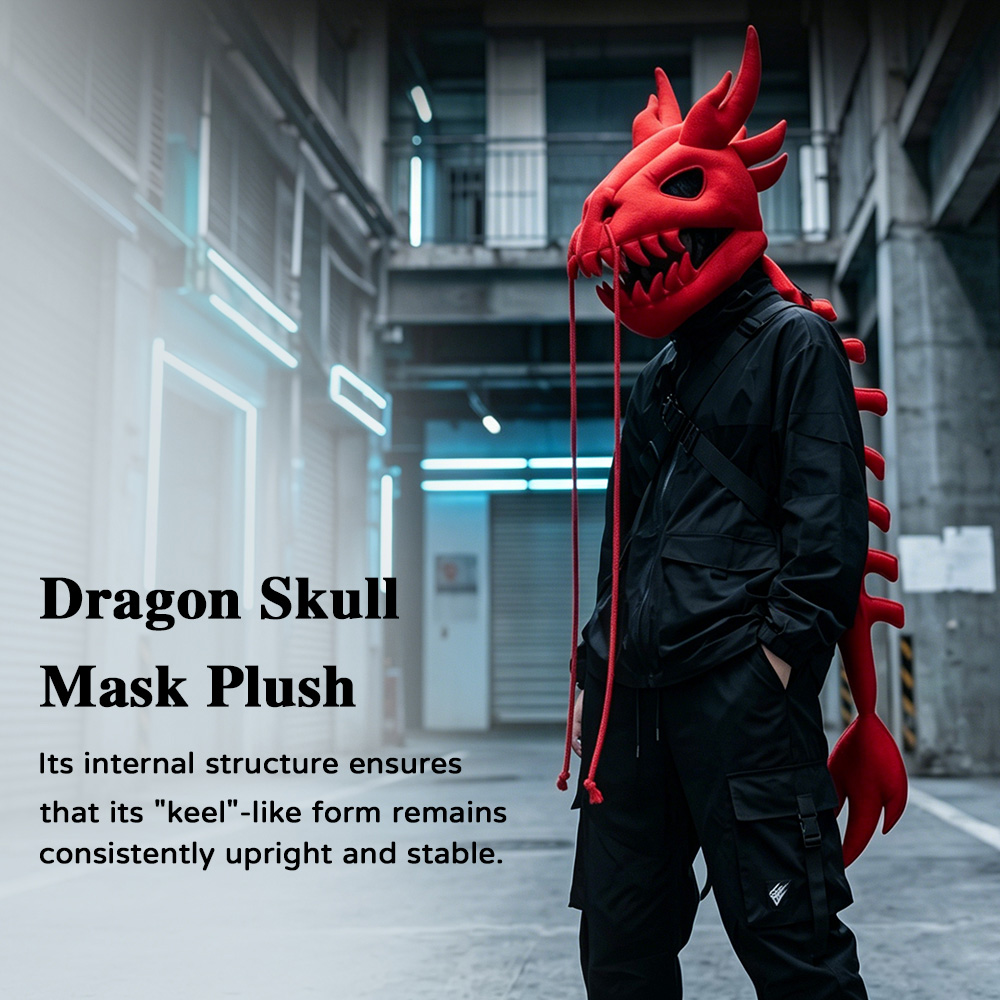 Pluszowy hełm w kształcie szki – Free Cosplay Prop Patterns recenzja i cena
