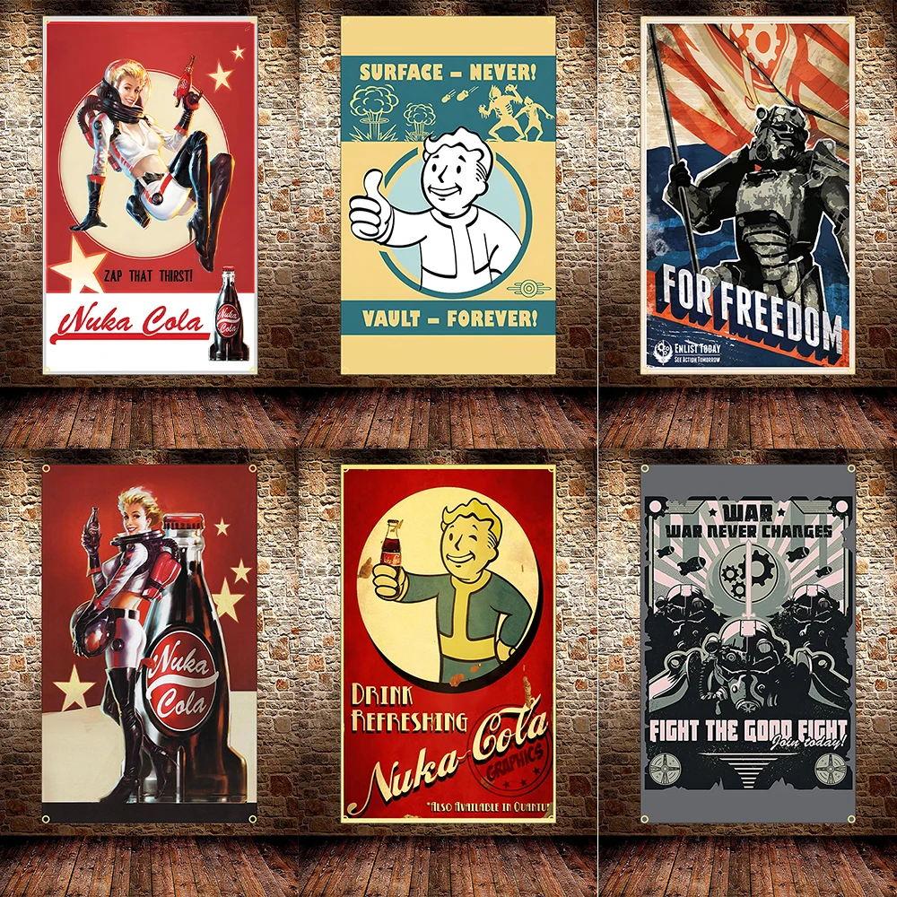 FLAGDOM 90X150CM 3X5Ft Plakat  – Fallout Cosplay Prop recenzja i cena