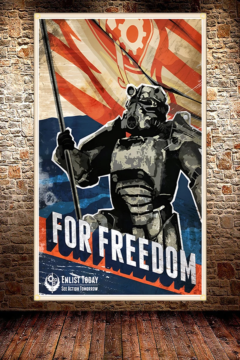 FLAGDOM 90X150CM 3X5Ft Plakat  – Fallout Cosplay Prop recenzja i cena