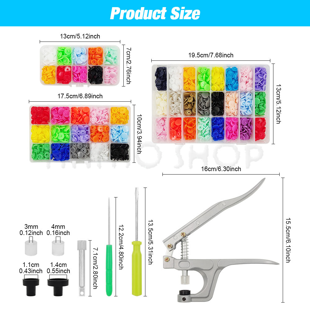 Zestaw szczypiec do zatrzasków – Snap Fastener Set recenzja i cena
