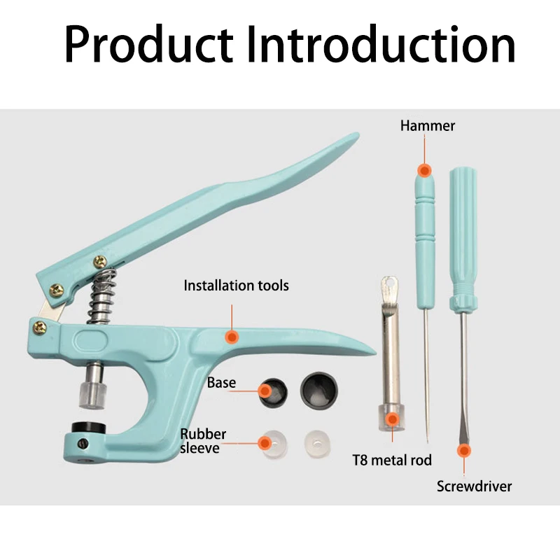 Nowe wielofunkcyjne zatrzaski  – Snap Fastener Set recenzja i cena