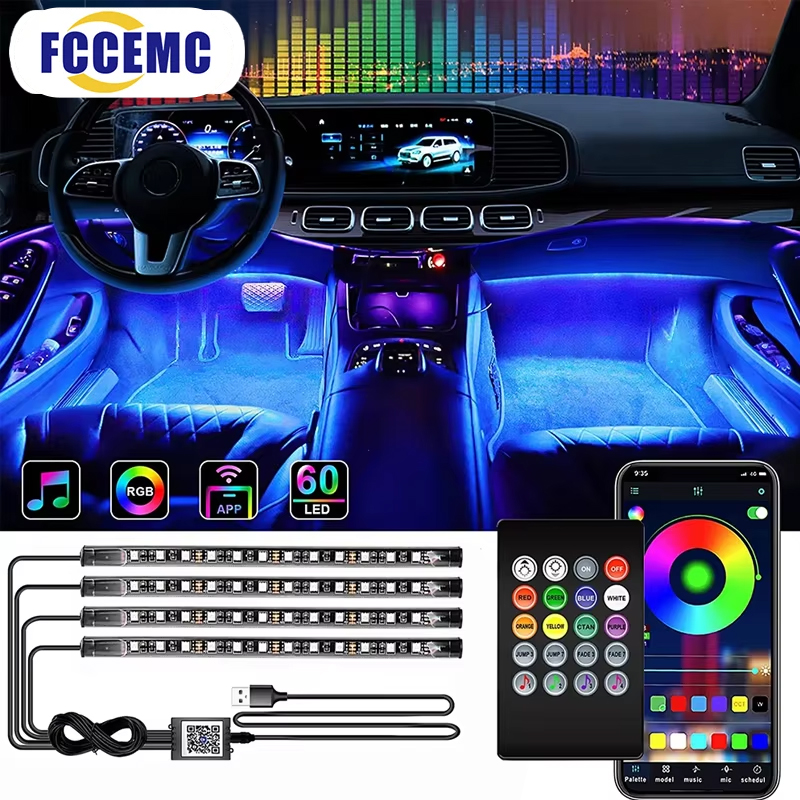 Podświetlenie RGB Zdalne stero – Led El Wire recenzja i cena