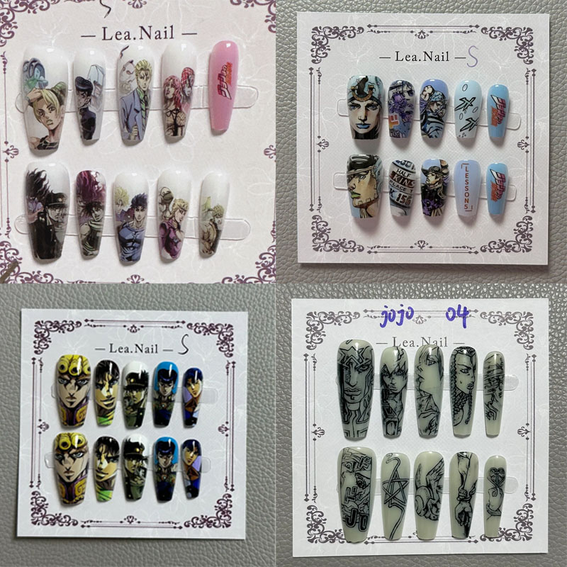 JOJO Nail Art Student Anime Ca – Cosplay Fire Prop recenzja i cena