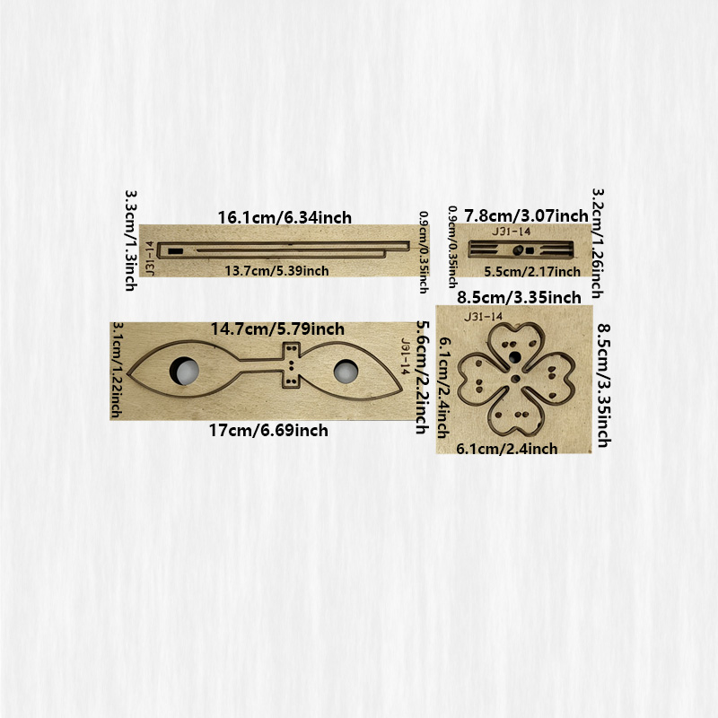 Skórzany zestaw czterech noży  – Craft Knife Set recenzja i cena