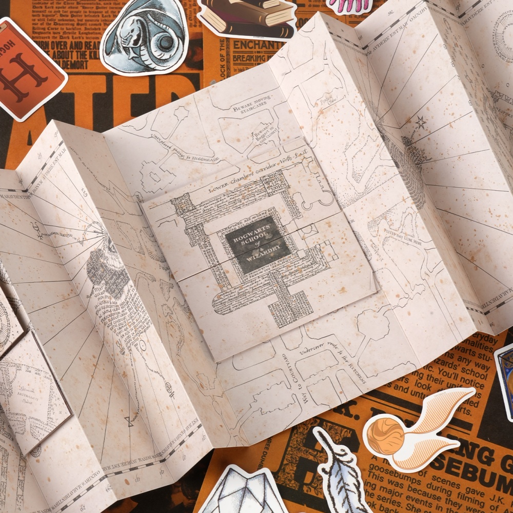 1 szt. Mapa Szkoły Magii Marau – Prop Para Cosplay recenzja i cena