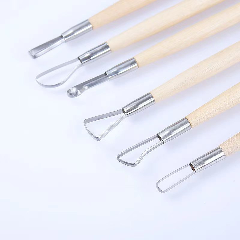6 sztuk drewniany uchwyt wosk  – Craft Knife Set recenzja i cena